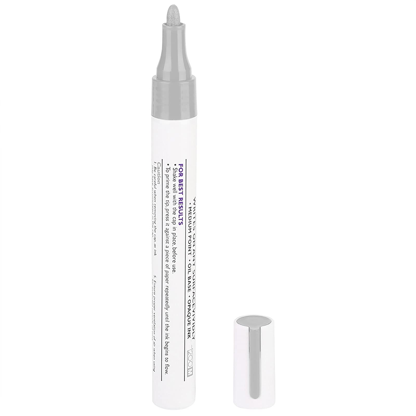 Premium Waterproof Car Tire Paint Pen - Professional Silver Markers for Tire Lettering & Custom Designs | Ideal for Car Enthusiasts, DIY Projects & Automotive Detailing