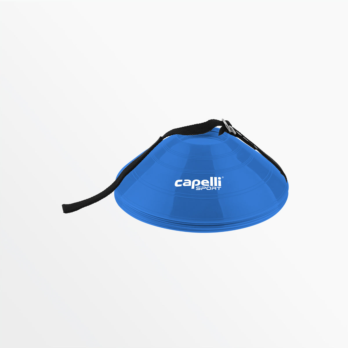 Agility Training Cones with Carry Strap - Portable Sports Markers for Soccer, Football, Basketball & Fitness Drills - Perfect for Outdoor & Indoor Practice Sessions