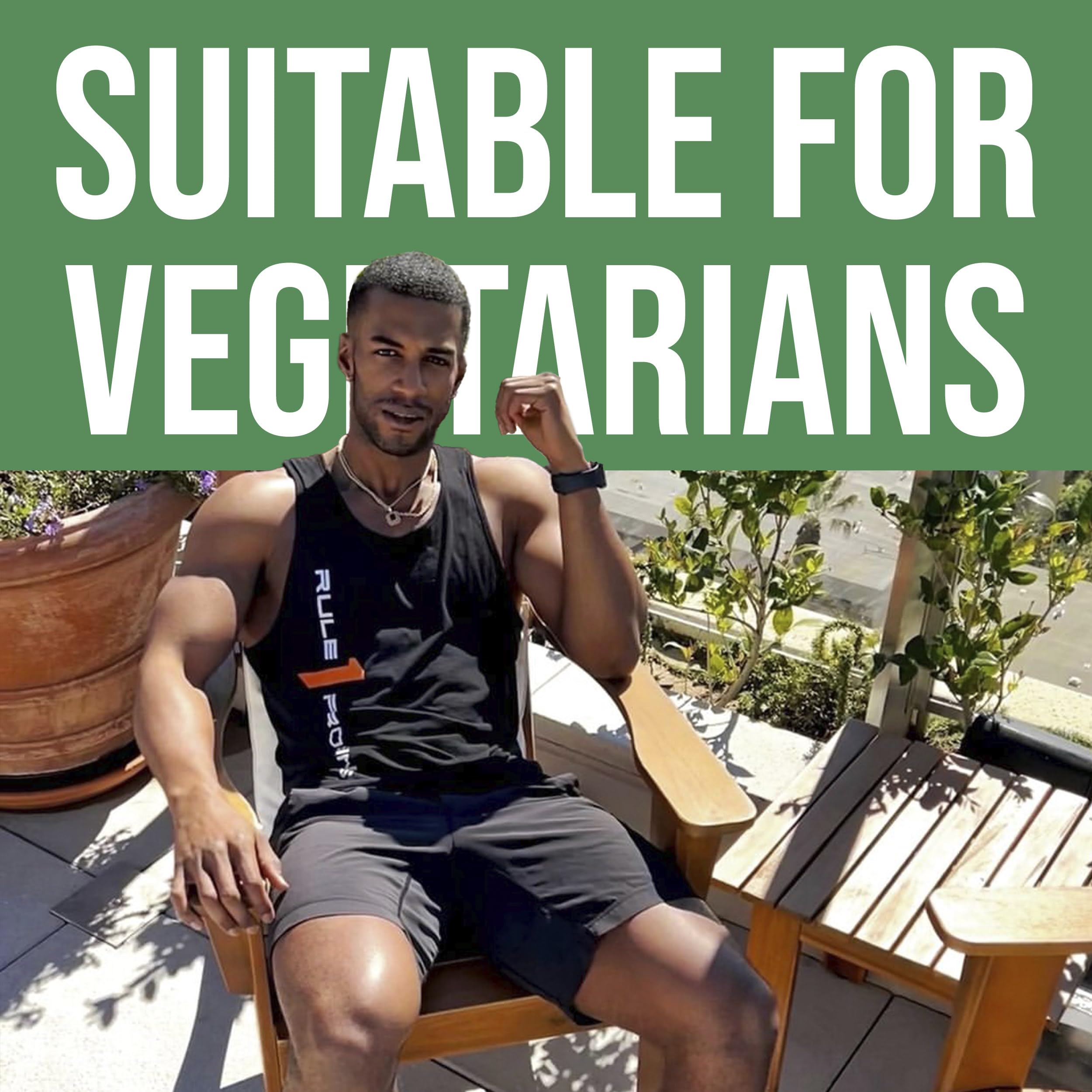 Rule 1 Plant Based Protein Powder - Vegan, Gluten Free, Dairy Free & Soy Free with 20g Protein per Serving (Café Mocha, 20 Servings) - Perfect for Post-Workout Recovery & Healthy Smoothies