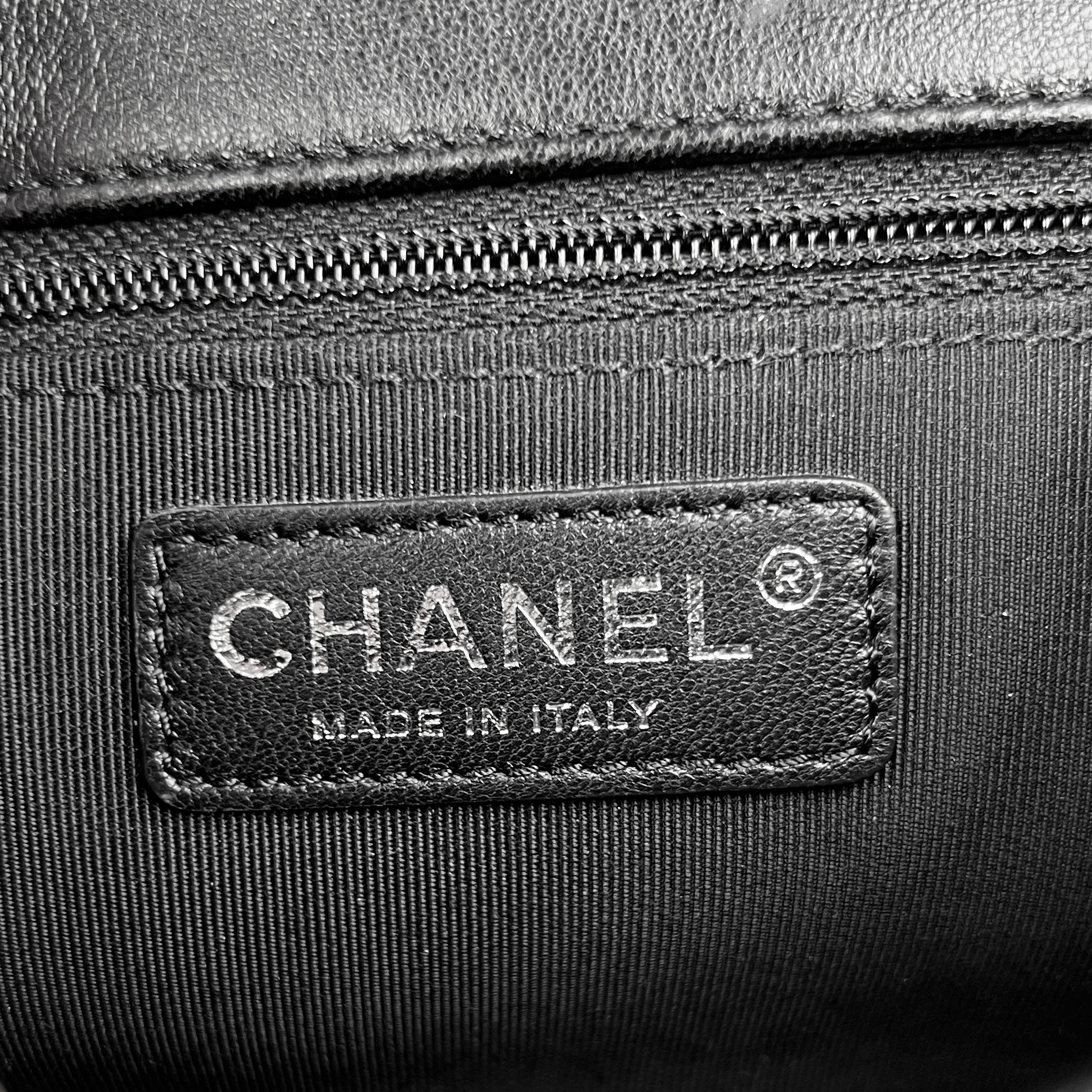 Chanel Seasonal Flap Bag Black Lambskin Leather 22 Series - Luxury Designer Handbag for Women, Perfect for Parties & Evening Events