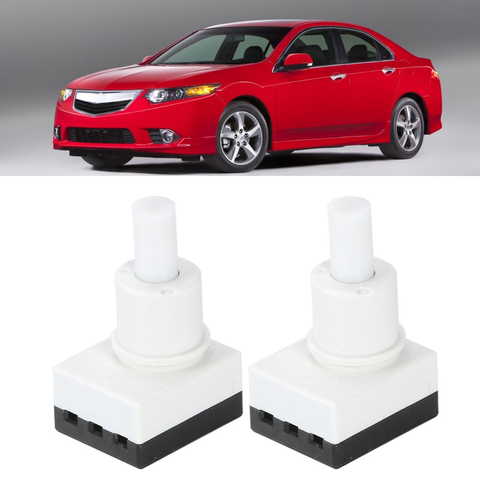 2Pcs Dome Lamp Switch Kit - Car Interior Dome Light Bulb On/Off Switch (34404-SDA-A21) - Compatible with Honda Accord, CR-V, Element - Perfect for Night Driving & Interior Lighting Control