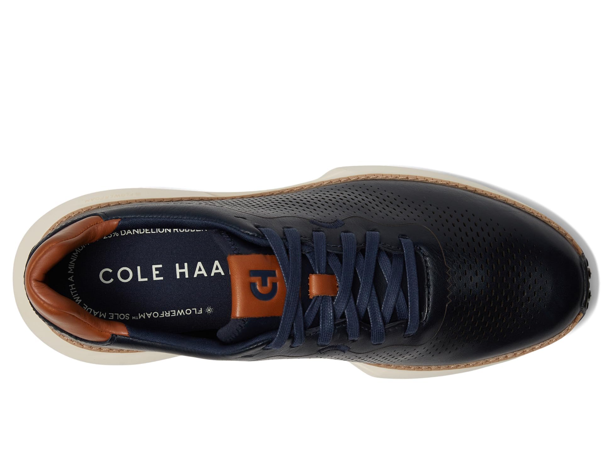 Cole Haan Men's Grandpro Ashland Laser Perf Sneaker - Lightweight Comfortable Walking Shoes for Men, Breathable Casual Sneakers with Cushioned Support - Perfect for Work, Travel & Everyday Wear