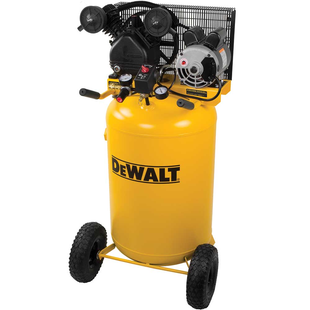 DEWALT DXCMLA1683066 30 Gallon 1.6 HP Portable Electric Air Compressor - Powerful Air Tool for Construction, Woodworking & DIY Projects