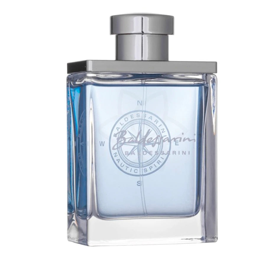 Baldessarini Nautic Spirit 3.4 oz Eau de Toilette Spray for Men - Fresh Aquatic Cologne for Day & Night Wear, Office & Special Occasions