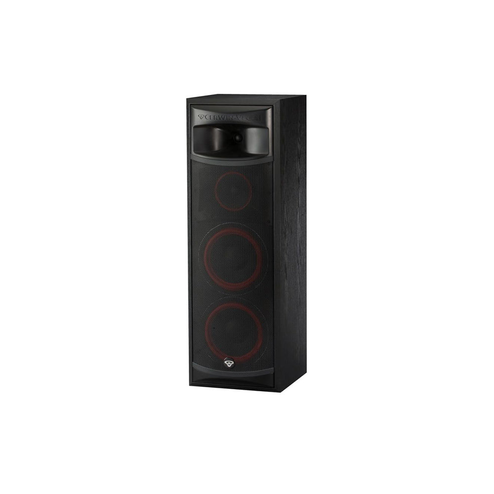 Cerwin Vega XLS 28 Dual 8 Inch 3-Way Floorstanding Tower Speaker - High Power Home Audio for Movies, Music & Gaming