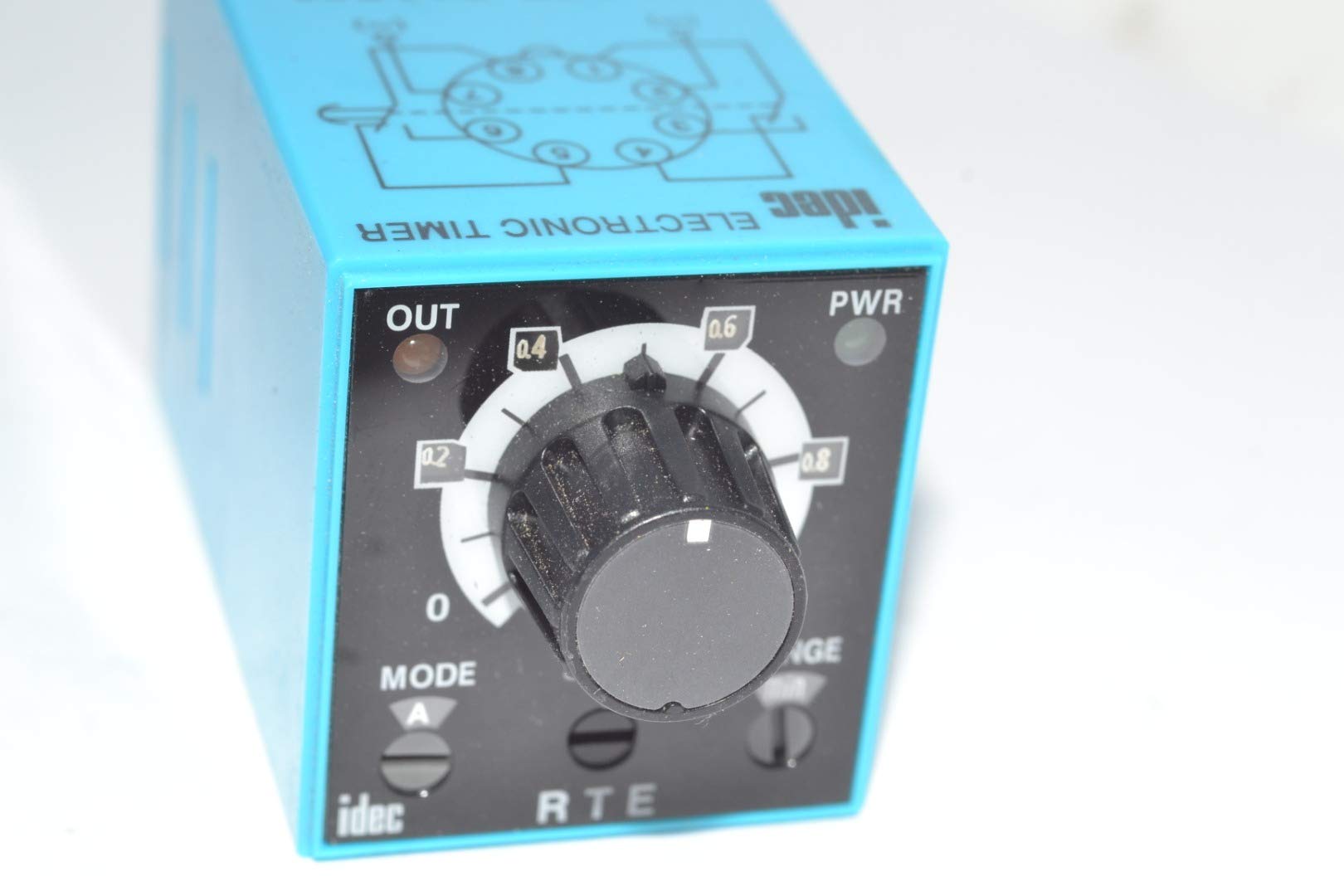 IDEC RTE-P1AF20 Plug-in Timer Relay - 0.1 Sec to 600 Hr, 10A 100-240VAC, 8-Pin, RTE Series | Industrial Automation & Control Systems