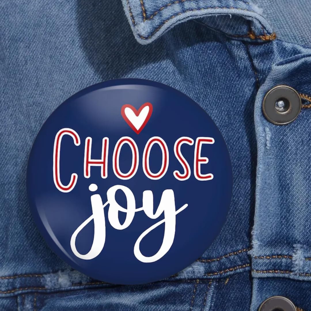 JOY Button - Kamala Harris & Tim Walz 2024 Election Campaign Pins - Political Collectibles & Support Accessories for Rallies, Bags & Jackets