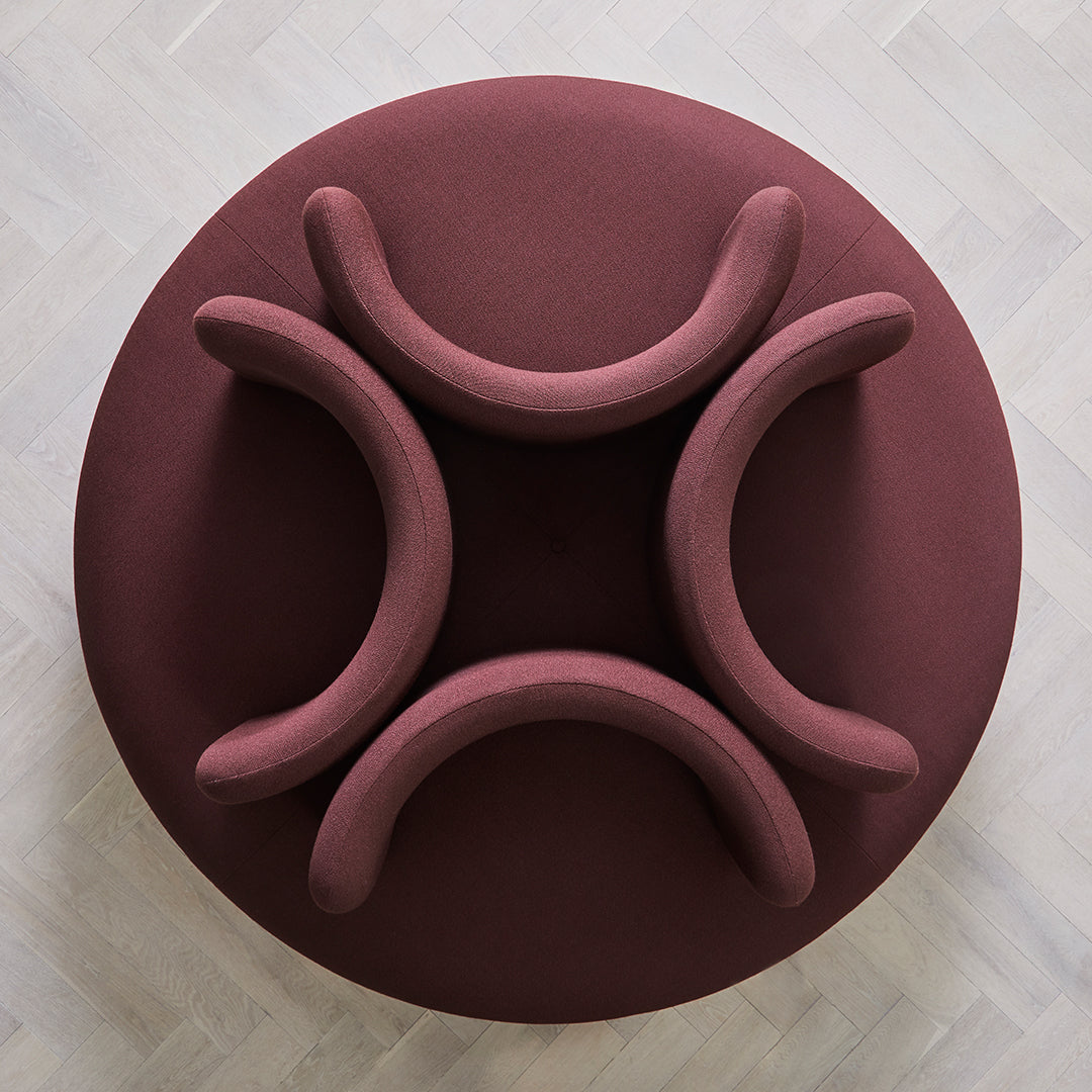 Verner Panton Easy Sofa by Verpan - Mid-Century Modern Lounge Chair for Living Room, Office & Lounge Spaces