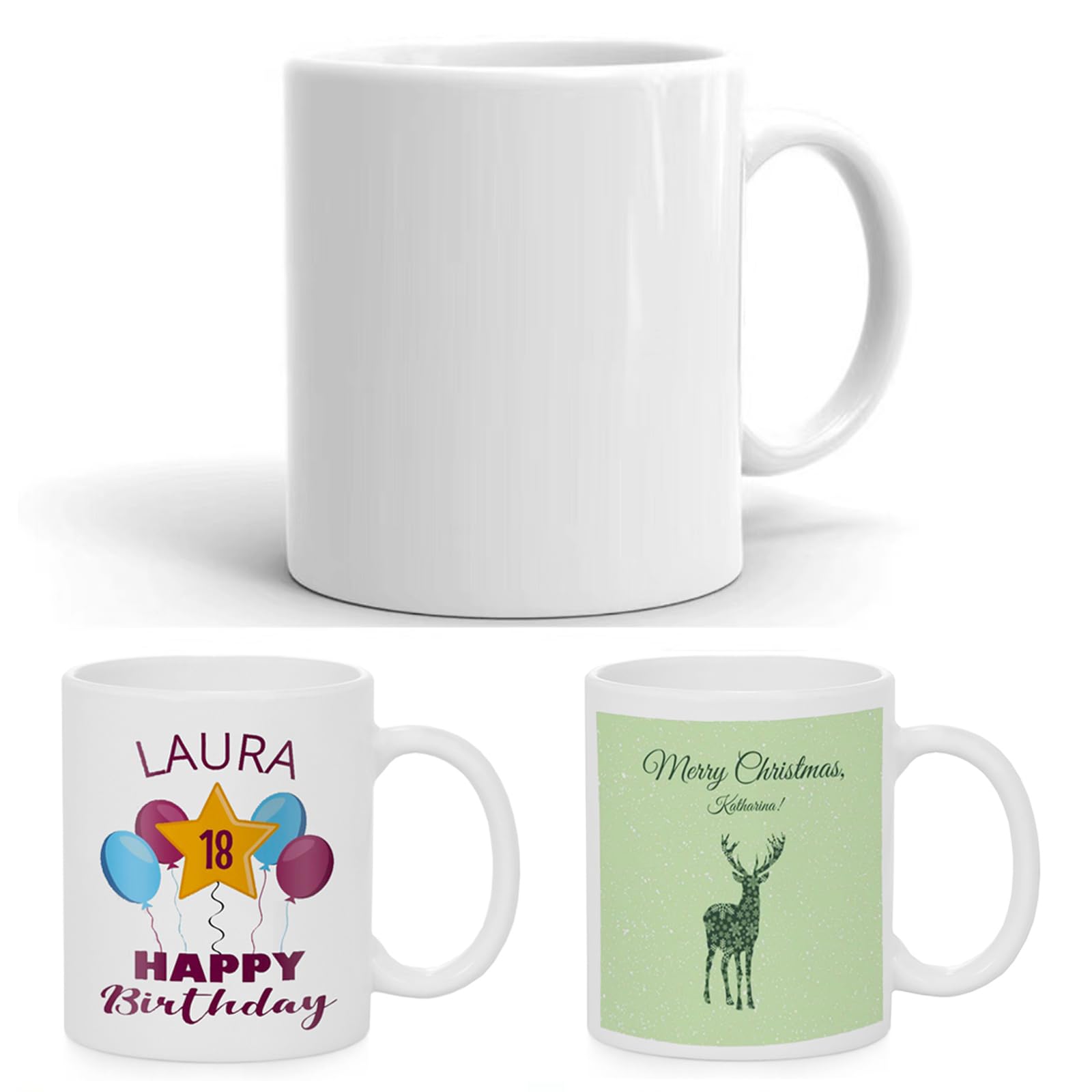 11OZ Sublimation Mugs Bulk - 36 Pack Blank Porcelain Coffee Cups for Hot Drinks, DIY Gifts & Custom Printing | Perfect for Coffee, Tea, Hot Cocoa, Office Use & Personalized Gifting