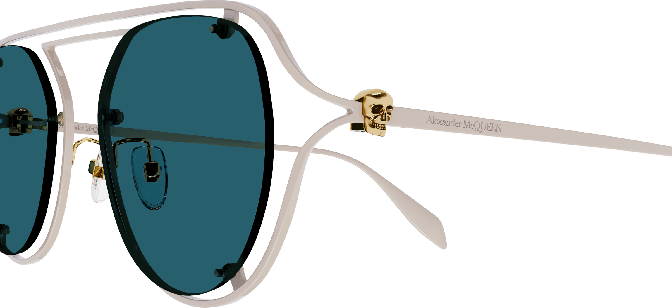 Alexander McQueen AM0365S Sunglasses - Luxury Designer Shades for Men & Women - Perfect for Outdoor Activities, Travel & Fashion