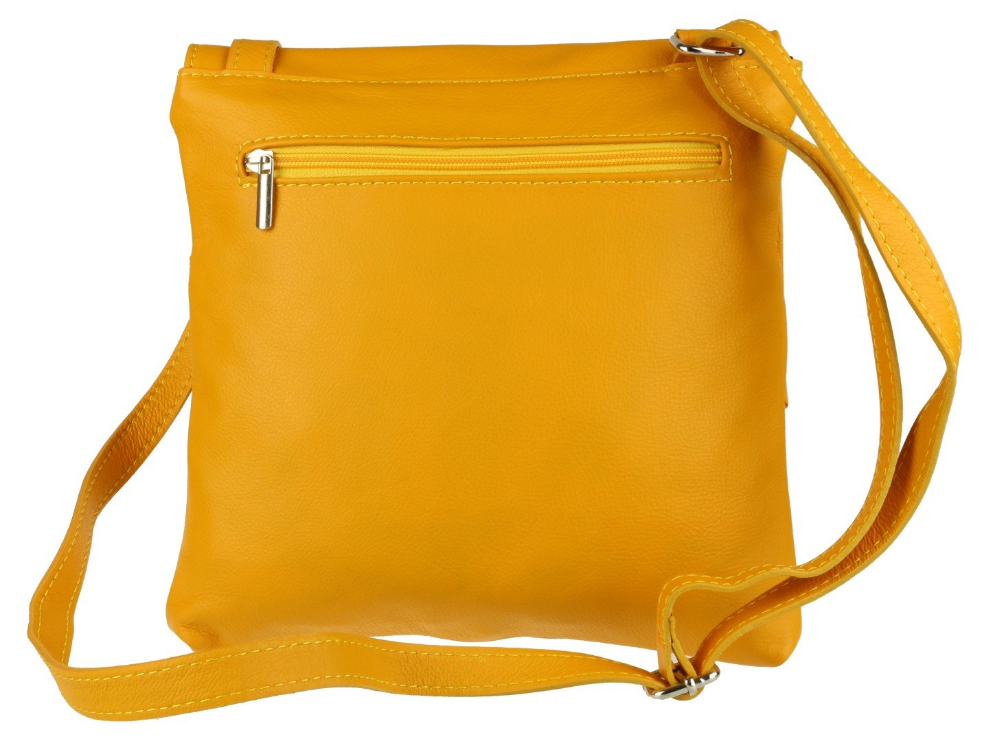Stylish Italian Genuine Leather Crossbody Bag for Women with Double Pockets - Perfect for Work, Travel & Everyday Use