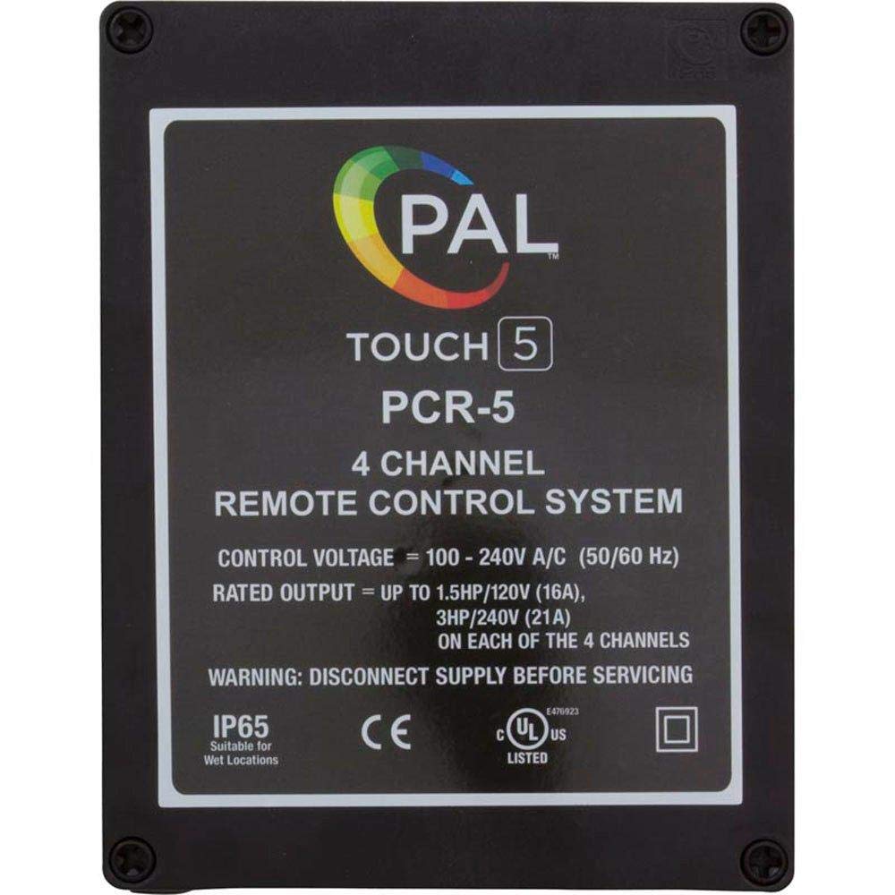 PAL Lighting PAL Touch 5 Remote Control System with Timer - 42-PCR-5UTC | Smart Home Automation & Lighting Control for Bedroom, Living Room & Office