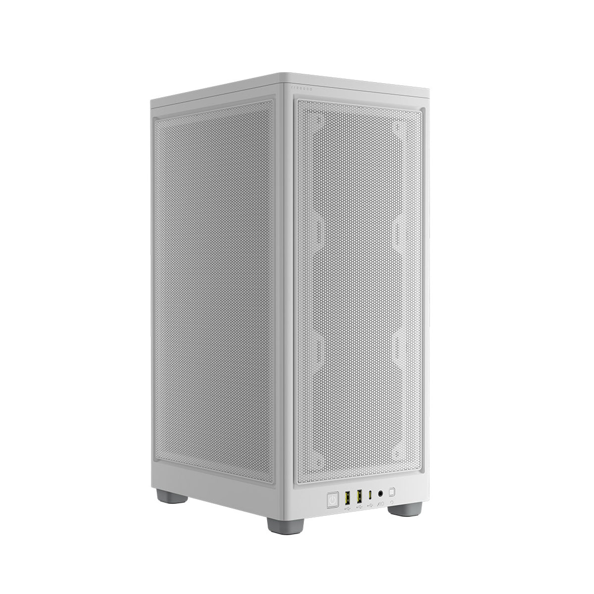 Corsair 2000D AirFlow White ITX Mini Tower PC Case - Compact Gaming PC Build for Small Spaces & High Performance Setups