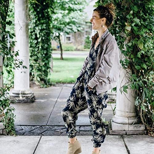 Buddha Pants Harem Jumpsuit for Women - Soft Cotton Boho Romper with Pockets | Comfortable Casual Summer Outfit for Yoga, Beach, Travel & Lounge Wear