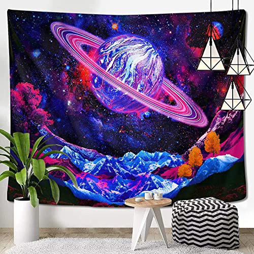 Trippy Galaxy Tapestry A