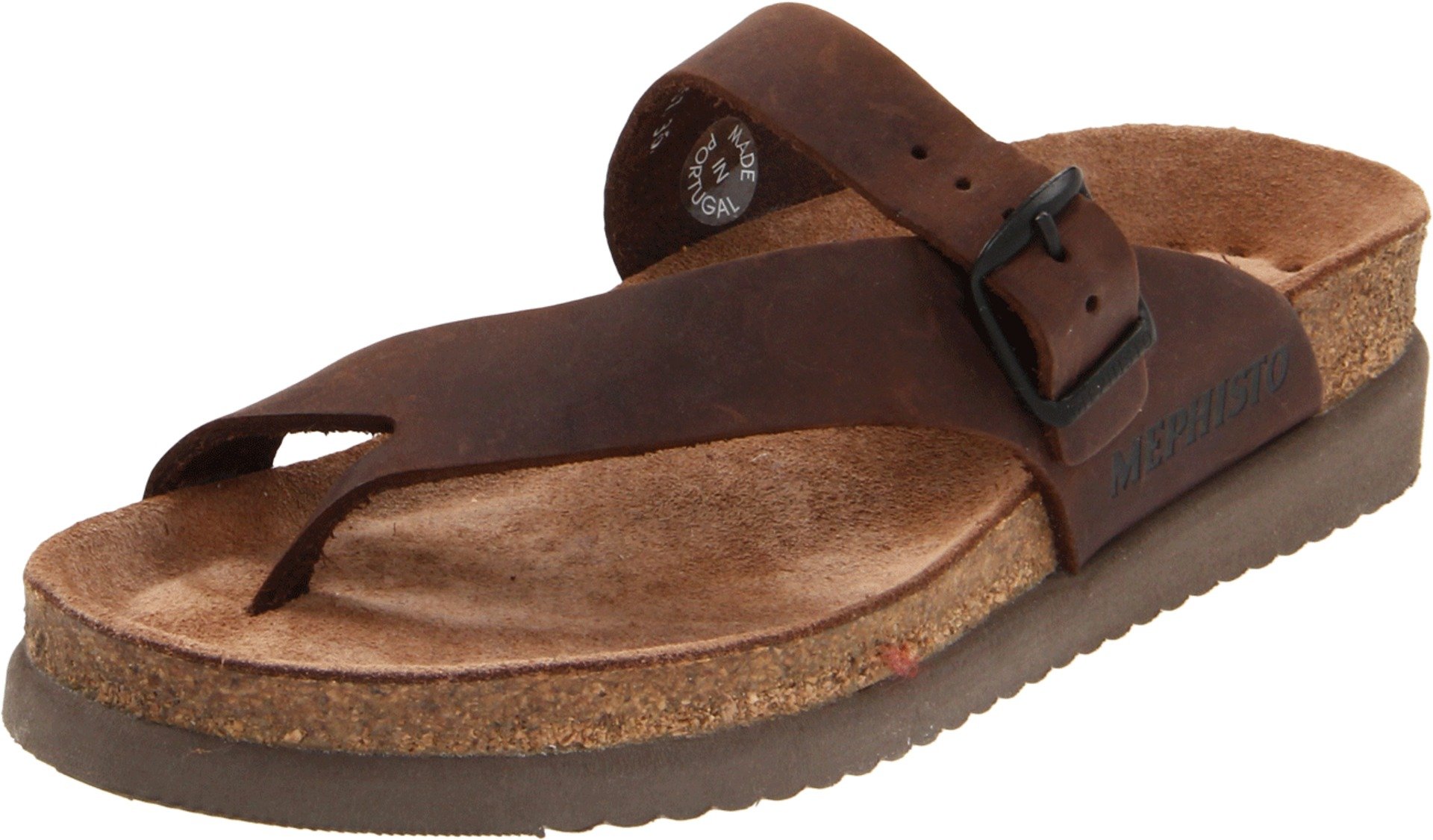 Mephisto Women's Helen Thong Sandals - Comfortable Leather Flip Flops for Women | Summer Beach Walking Shoes | Casual Outdoor & Vacation Footwear