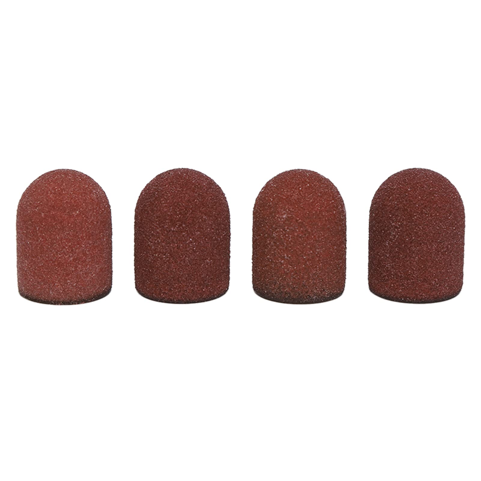 50pcs Nail Art Sanding Bands 180 Grit with 2 Sanding Shafts - Professional Nail Drill Sanding Caps & Polish Rings for Manicure & Pedicure - Perfect for Salon, Home Nail Care & DIY Nail Art