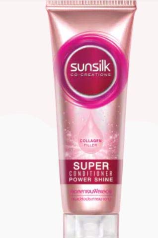 MG SUNSILK Super Conditioner with Collagen Filler - 180ml Hair Treatment for Shine & Repair - Perfect for Damaged, Dry & Frizzy Hair at Home or Salon Use