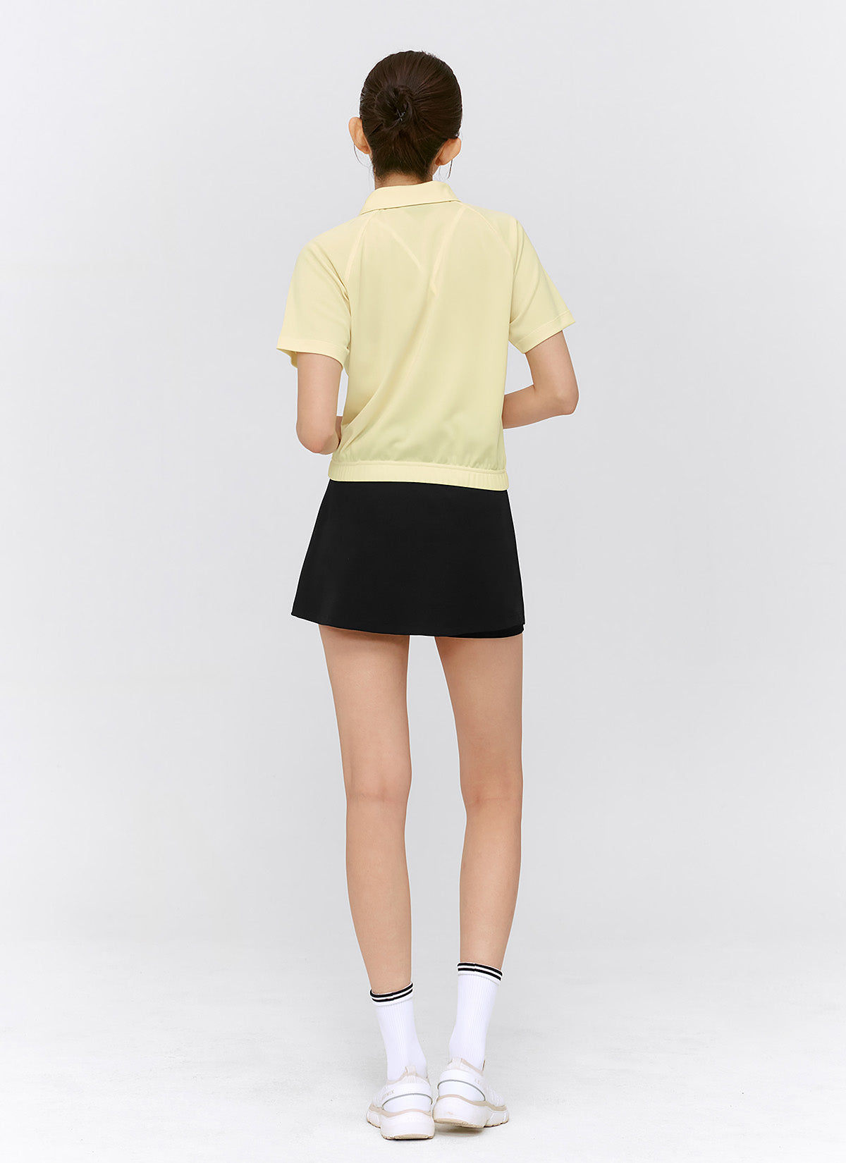 Black Label Power Rise Slit 2-in-1 Skirt - High Waist Flowy Skirt with Side Slit for Women | Perfect for Office Wear, Date Night & Summer Outfits