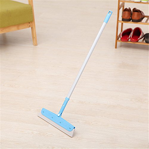 Premium Stainless Steel & Plastic Broom - Heavy Duty Cleaning Supplies for Home, Kitchen, Bathroom | Durable Household Cleaning Products for Floors, Garages & Outdoor Areas