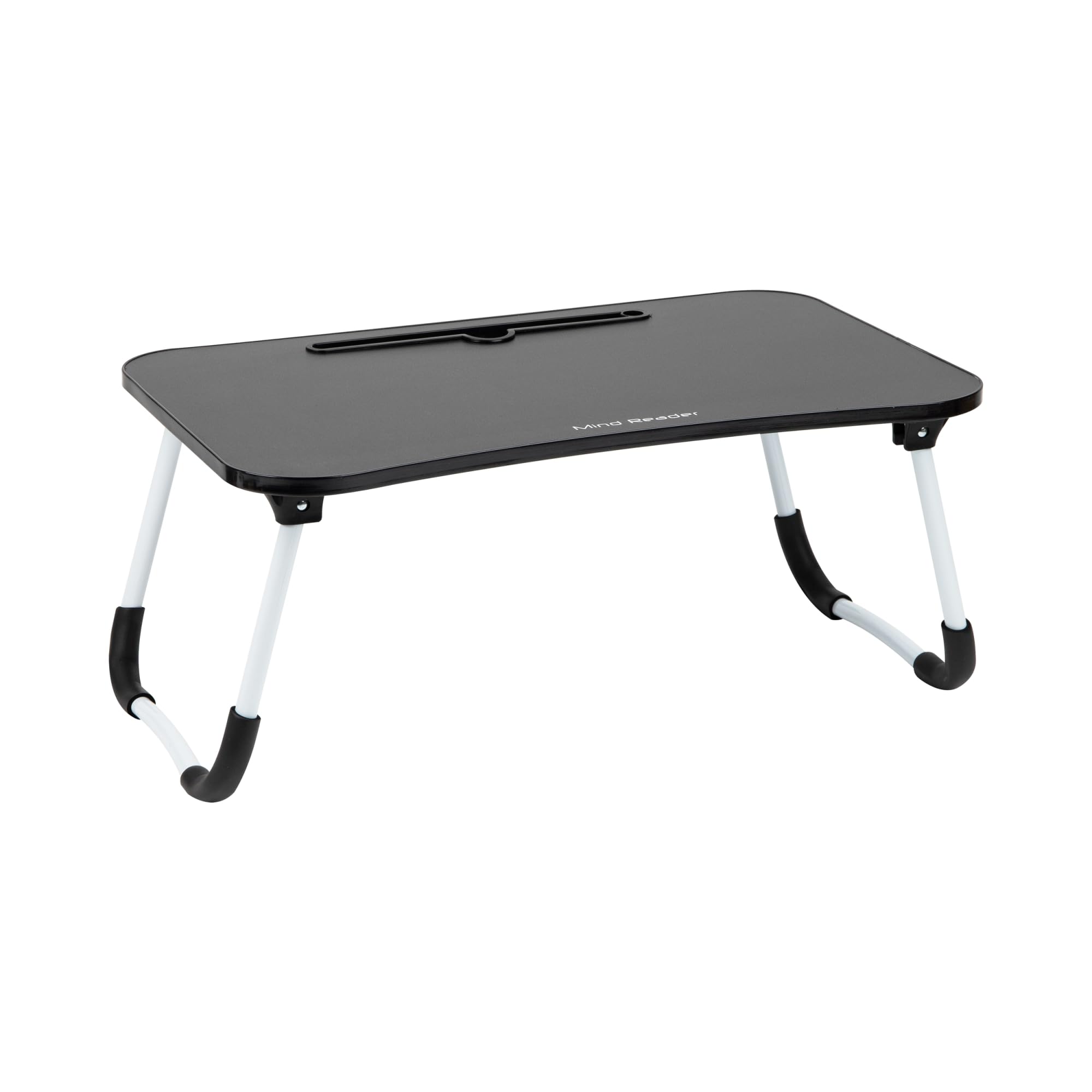 Mind Reader Adjustable Lap Desk for Laptop - Portable Folding Laptop Stand with MDF Surface (23.25