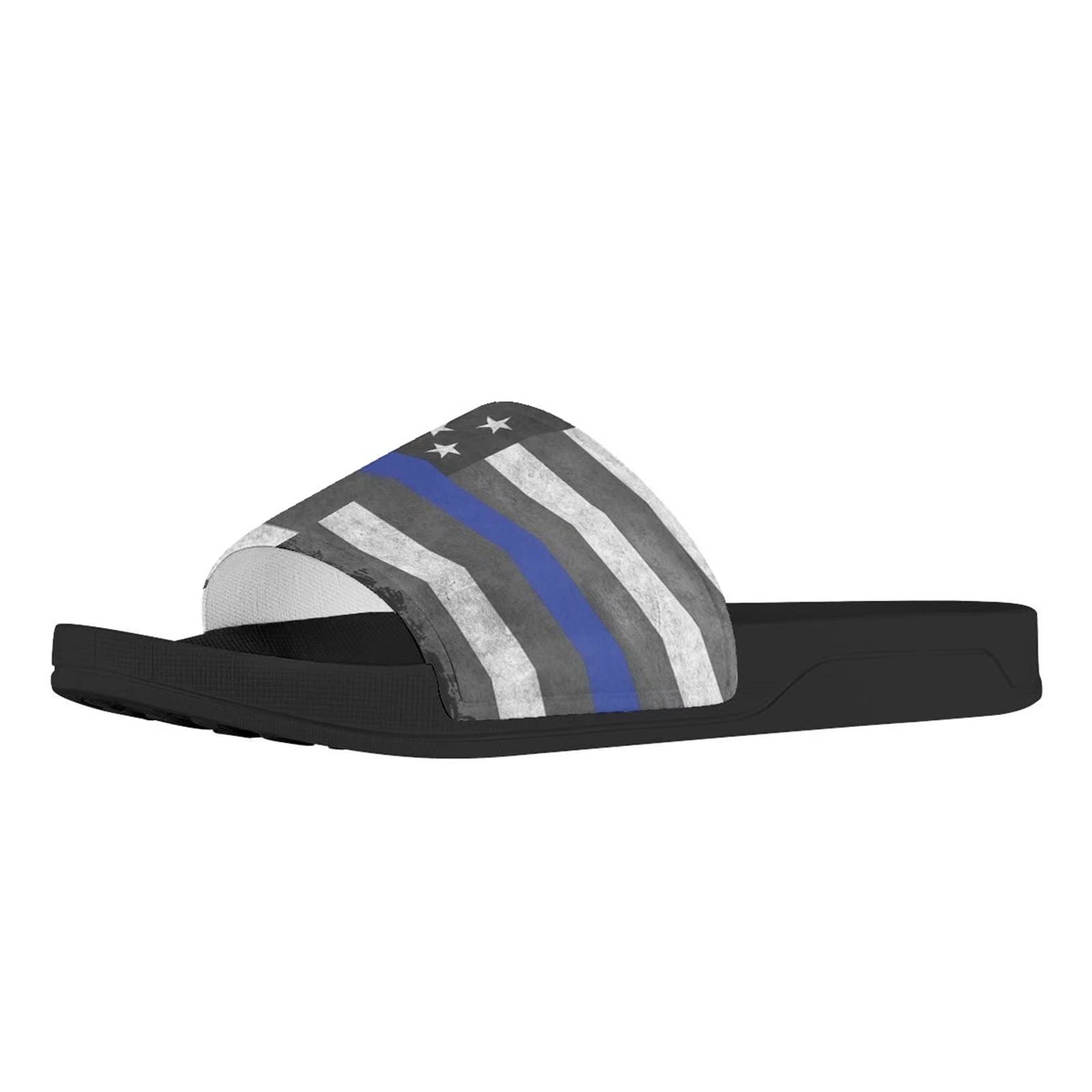 FOR U DESIGNS Women's Summer Sandals - Comfortable Slide Slippers for Indoor/Outdoor Use, Beach, Hotel & Home - Non-Slip Sole for Safety (Casual Wear, Lounging, Travel & Vacation)
