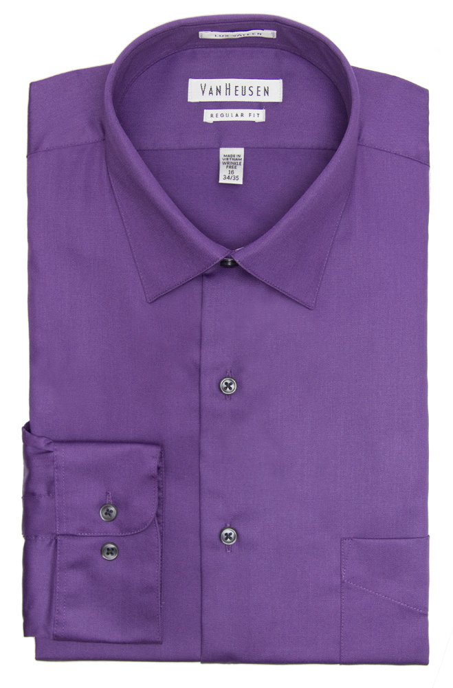 PVH Haze Men's Dress Shirt - Big & Tall Sizes - Premium Cotton Formal Shirt for Business & Office Wear
