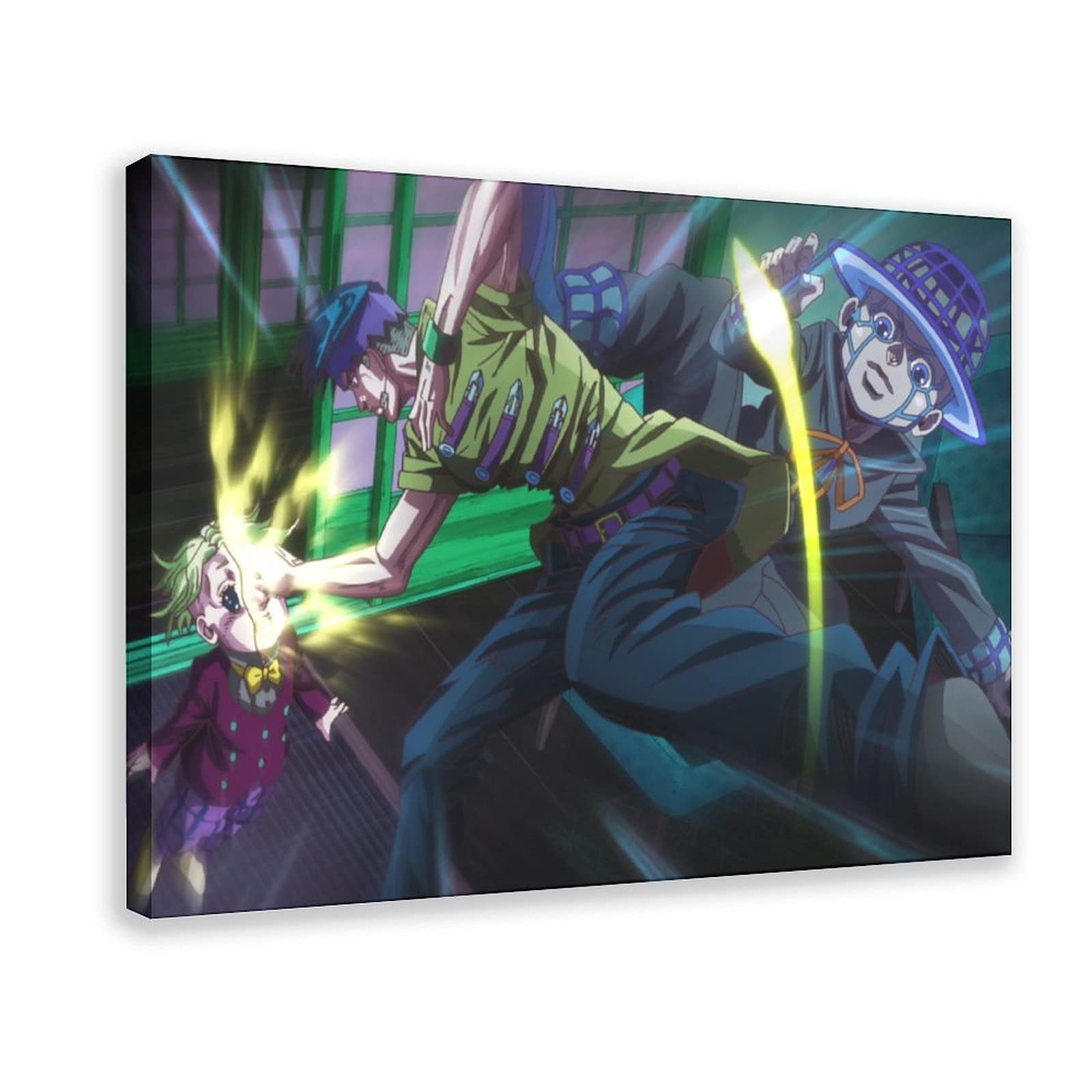 Anime Thus Spoke Kishibe Rohan Canvas Poster - 24×36 inch (60×90cm) Wall Art for Bedroom, Office & Sports Room Decor - Perfect Gift for Anime Fans & Manga Lovers - Ideal for Home, Dorm & Game Room Display