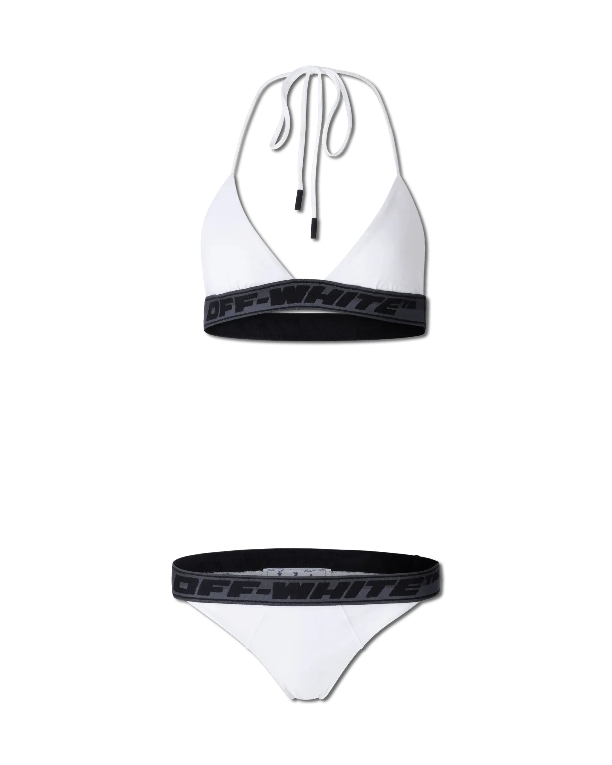 Custom Logo Printed Tape Bikini Set - Sexy Swimwear for Women - Perfect for Beach, Pool, and Summer Vacations