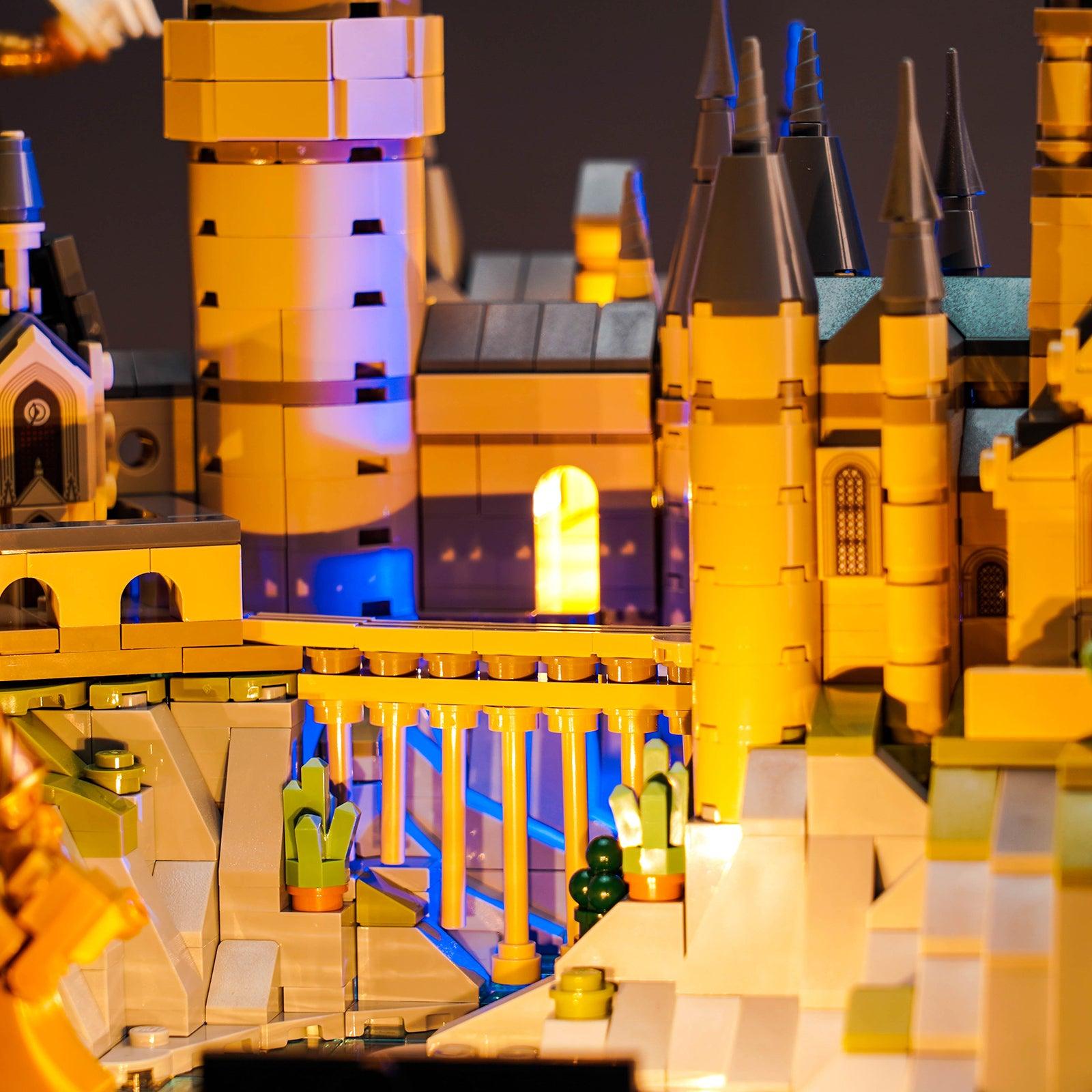 ICuanuty LED Lights Kit for LEGO 76419 Hogwarts Castle - DIY Lighting Set for Harry Potter Building Blocks - Enhance Display for Home Decor, Gift, or Collection
