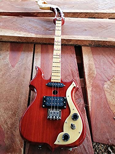 Isarn Acoustic Electric Phin 3-String Thai Guitar | Traditional Lao Musical Instrument with 3 Tracks | Perfect for Folk Music Performances, Cultural Events & Home Decor