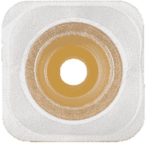 ConvaTec Esteem Synergy Adhesive Coupling Technology Convex Moldable Durahesive Skin Barrier with Landing Zone Flange & Flexible Tape Collar - 7/8