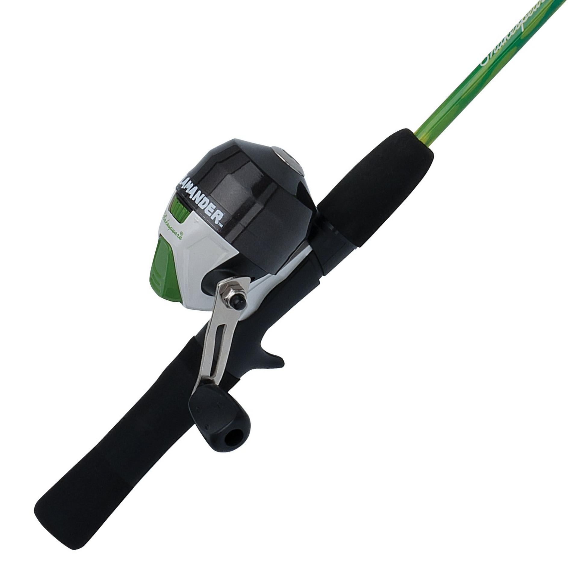 Salamander™ Spincast Fishing Rod and Reel Combo - Lightweight Spinning Combo for Freshwater & Saltwater Fishing - Perfect for Beginners and Anglers - Ideal for Lake, River, and Shoreline Fishing