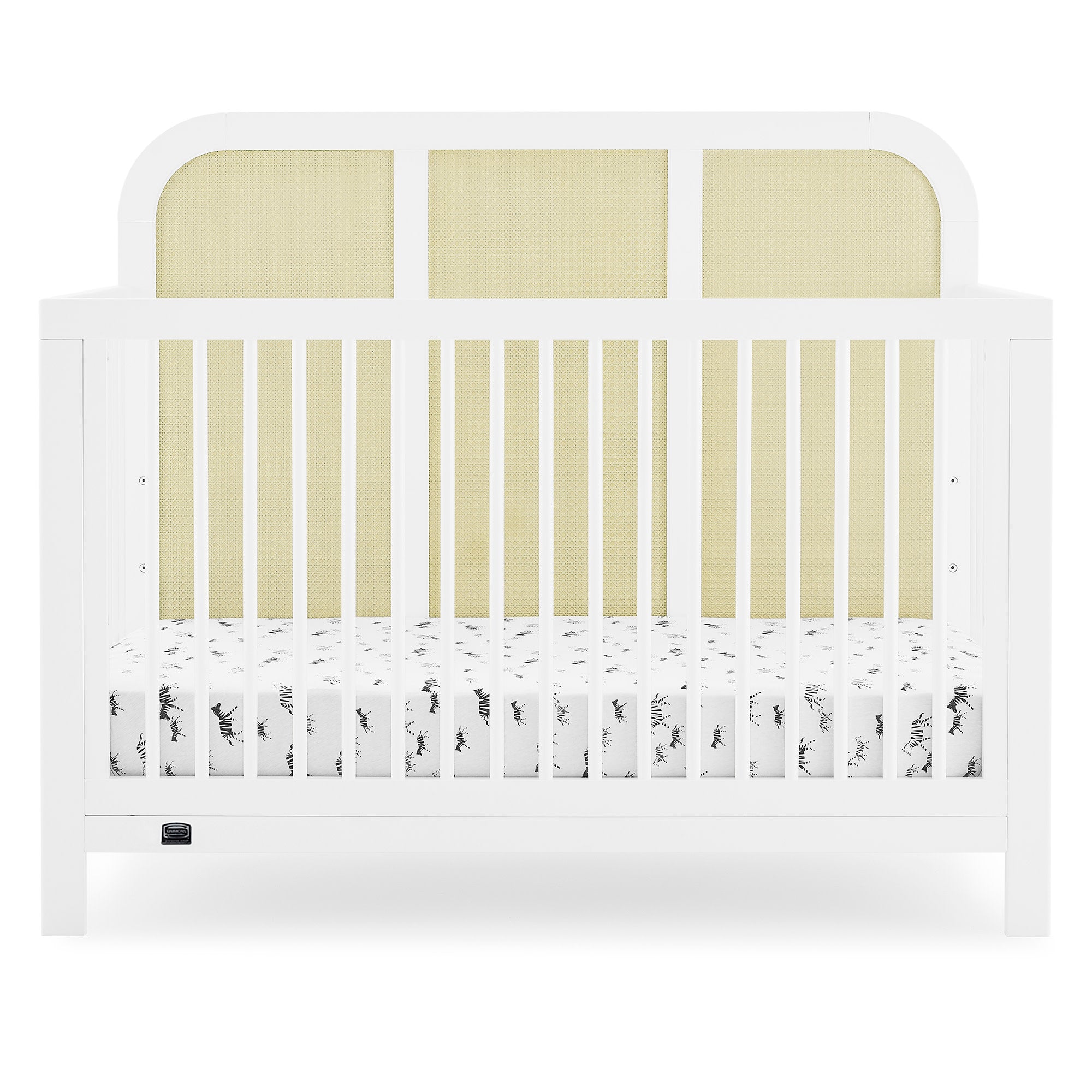 Theo 6-in-1 Convertible Baby Crib - Toddler Bed, Daybed & Full Size Bed | Nursery Furniture for Boys & Girls | Perfect for Newborns to Teens