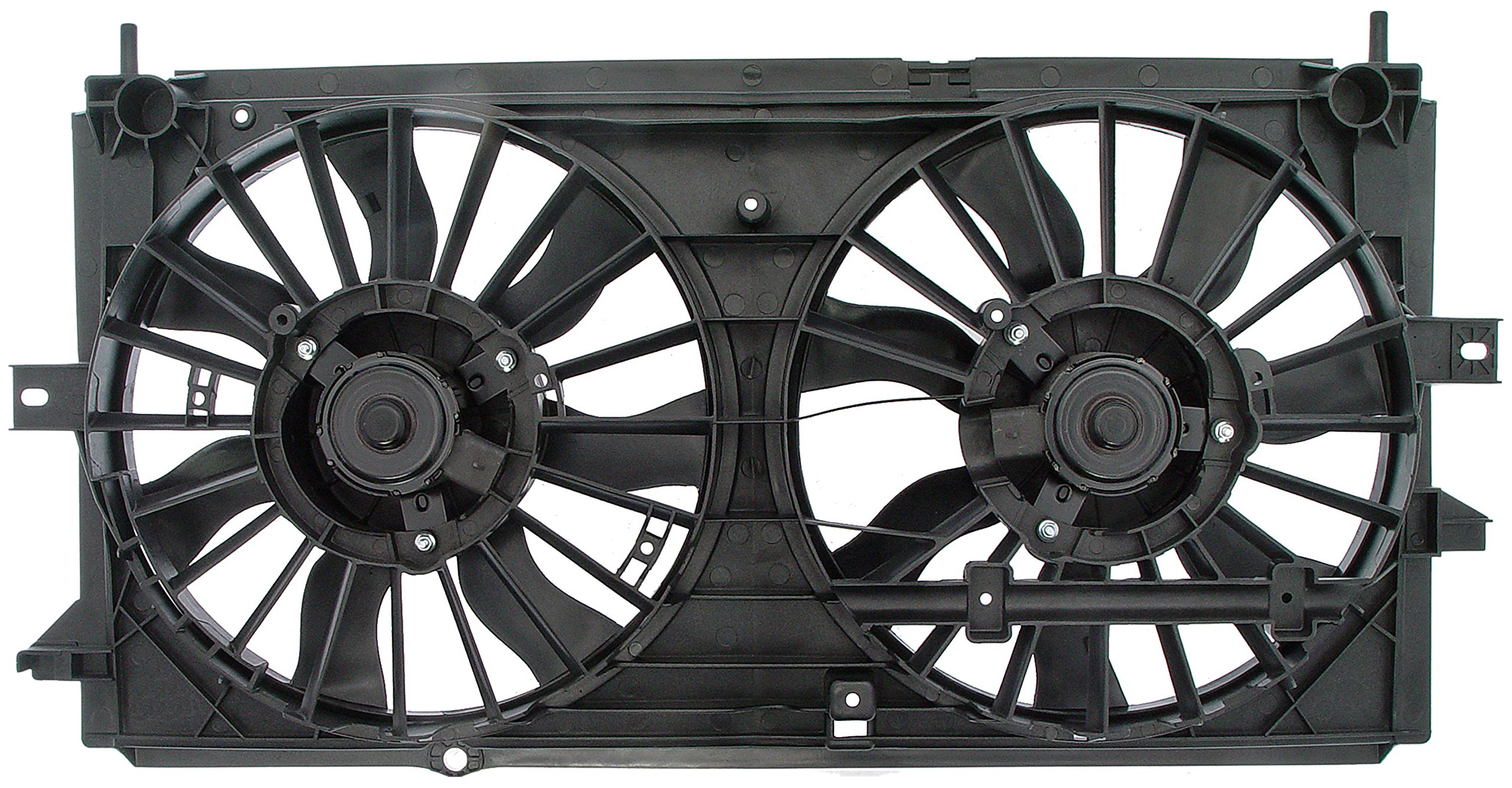 Dorman 620-616 Engine Cooling Fan Assembly Replacement for Chevrolet Silverado, Tahoe, Suburban - Perfect for Overheating Prevention & Summer Driving