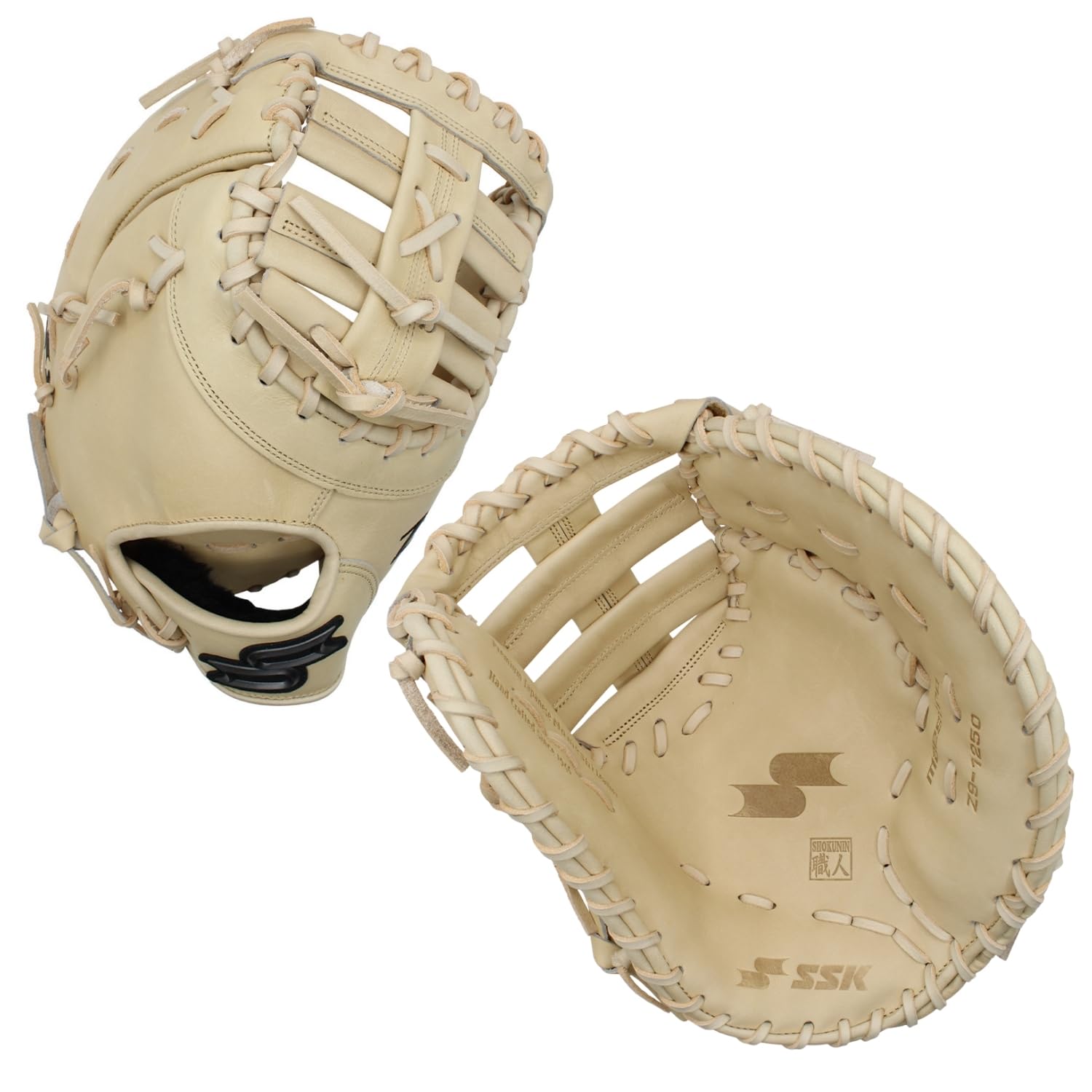 Z9 Maestro Baseball First Base Mitt – 12.5” to 13” Right & Left Hand Throw – Premium Leather Glove for Baseball Players, Coaches & Training – Ideal for Infield Practice, Games & Fielding Drills