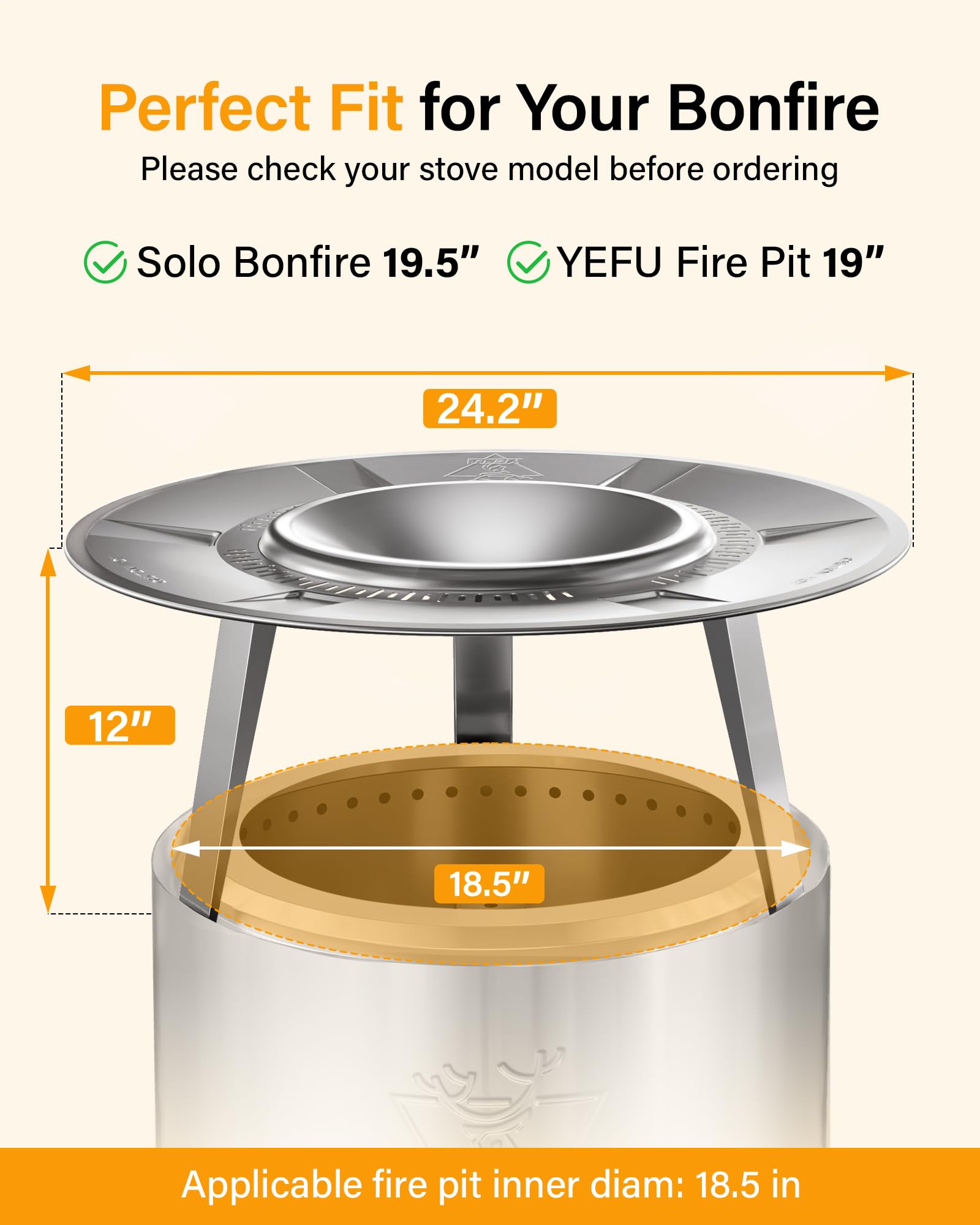 Solo Stove Bonfire 19.5