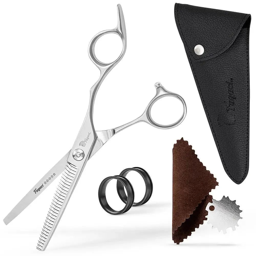 Professional Razor Thinning Shears for Hair Styling - Texturizing & Thinning Scissors for Barbers & Hairstylists - Perfect for Layering, Blending & Creating Texture in Salons or at Home