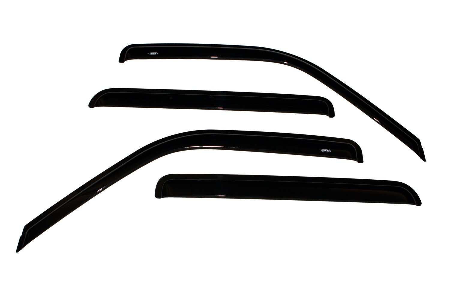 Ventvisor Side Window Deflector - 4 Piece Set for Rain Protection & Fresh Air - Perfect for Trucks, SUVs, and Cars