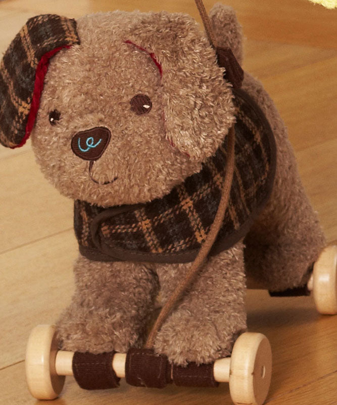 Percy Pup Pull Along Toy - Interactive Dog Toy for Toddlers, Durable Wooden Pull Toy for Kids - Perfect for Indoor Play, Outdoor Walks & Early Childhood Development