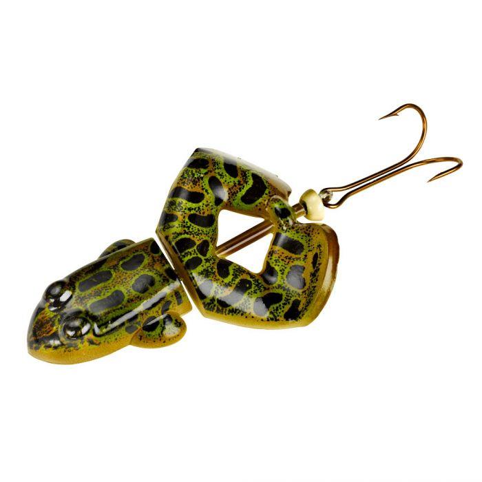 Rebel Buzz'n Frogs - Topwater Bass Fishing Lures for Freshwater & Saltwater - Perfect for Pond, Lake, and River Fishing Adventures