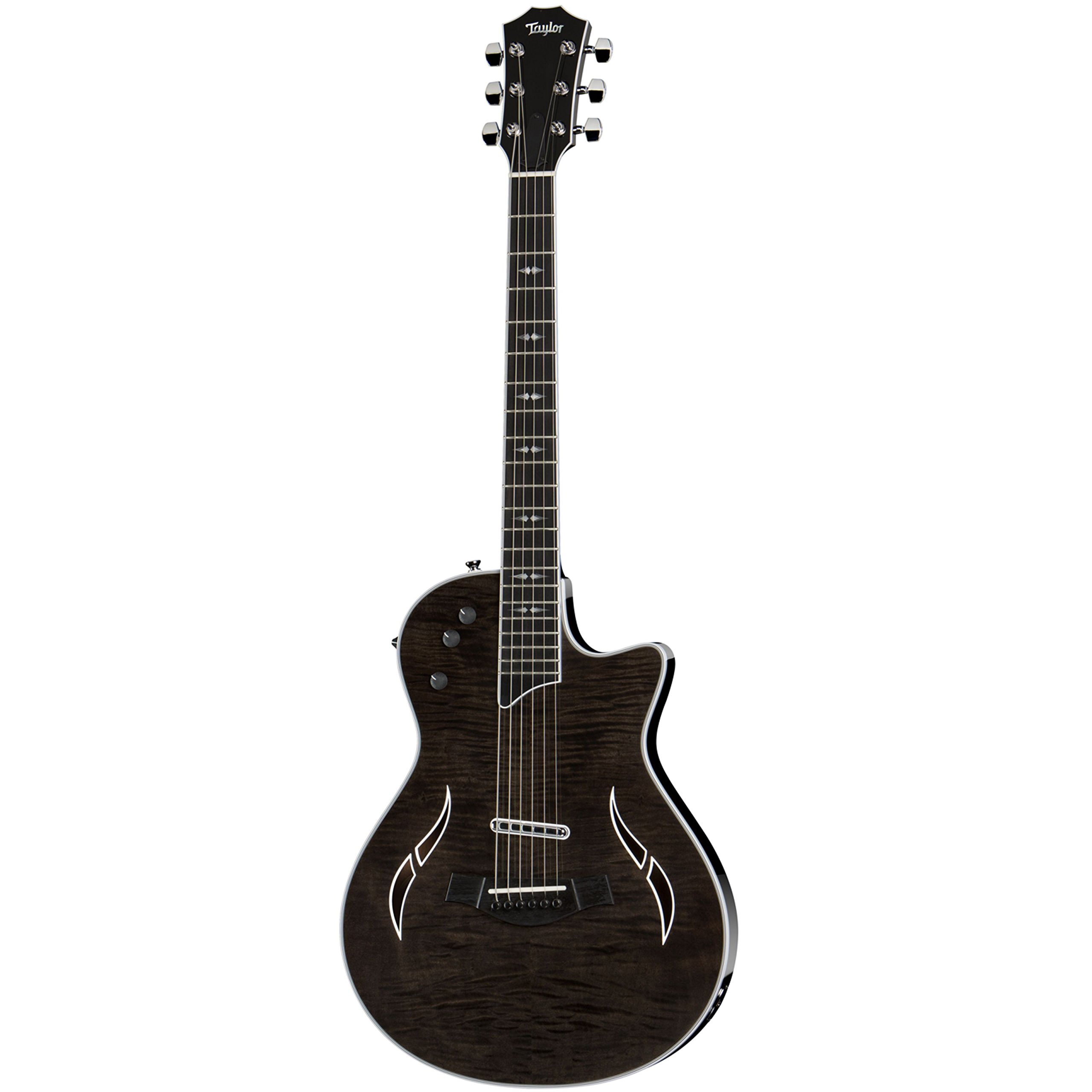 Taylor T5z Pro Acoustic-Electric Guitar - Gaslamp Black Finish | Premium Hybrid Guitar for Stage & Studio Performances | Perfect for Live Gigs, Recording Sessions & Home Practice