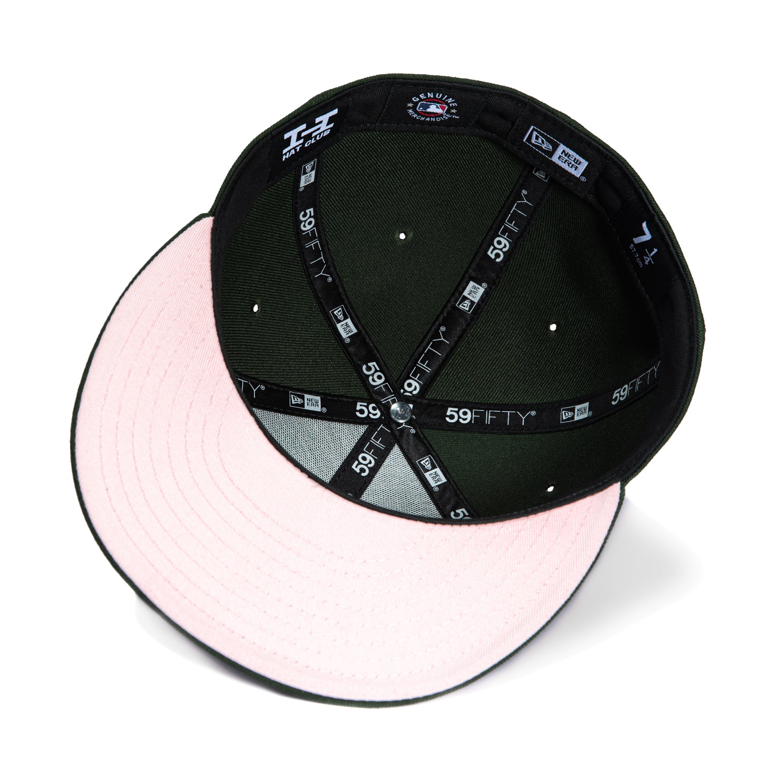 New Era 59Fifty Los Angeles Dodgers Snapback Cap - Green Baseball Hat for Men & Women - Perfect for Games, Streetwear & Sports Fan Fashion