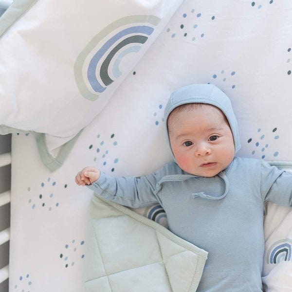Elys & Co Soft Organic Cotton Crib Sheet - Single Pack for Baby Crib & Bassinet - Perfect for Nursery, Daycare & Travel