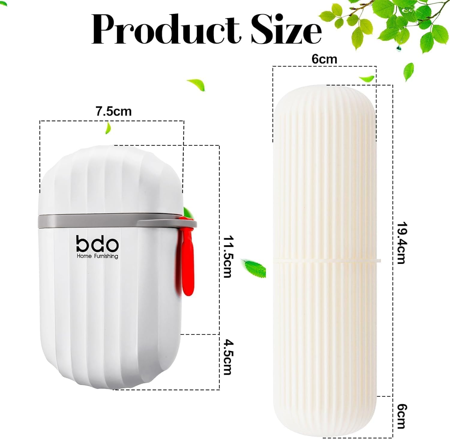 Kienlix Travel Soap Case & Toothbrush Holder Set - Durable Waterproof Soap Box with Lid, Leakproof Shower Organizer with Handle - Perfect for Bathroom, Camping, Outdoor & Travel Essentials