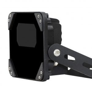 90 Degree Angle IR Illuminator with 16m Range, PoE Powered - Perfect for Night Vision Security Cameras and Outdoor Surveillance Systems