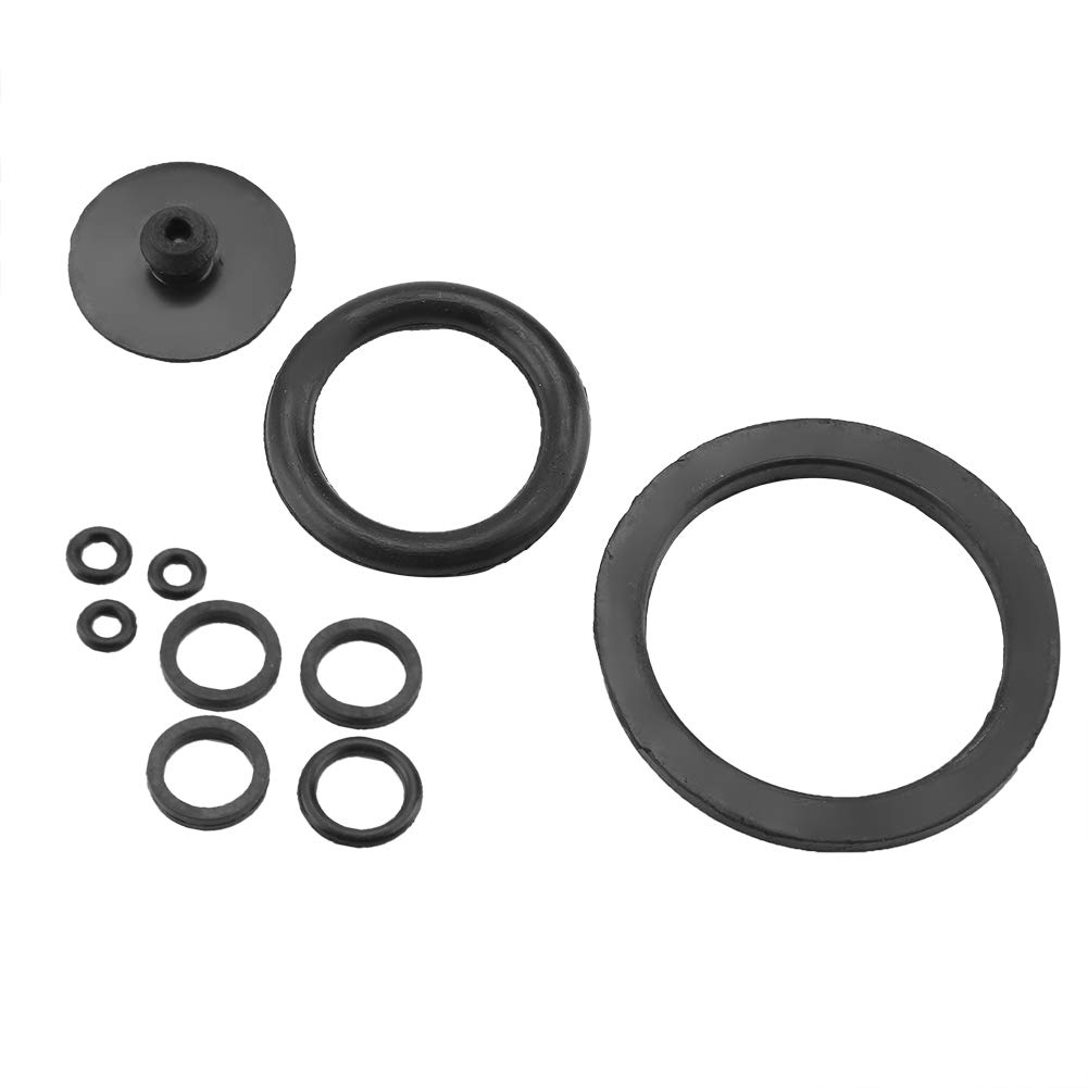10-Piece Rubber Sealing Kit for Pressure Cooker - Gasket & Overpressure Plug Replacement Set - Durable Accessories for Instant Pot, Slow Cooker & Kitchen Safety (Cooking, Canning, Meal Prep)