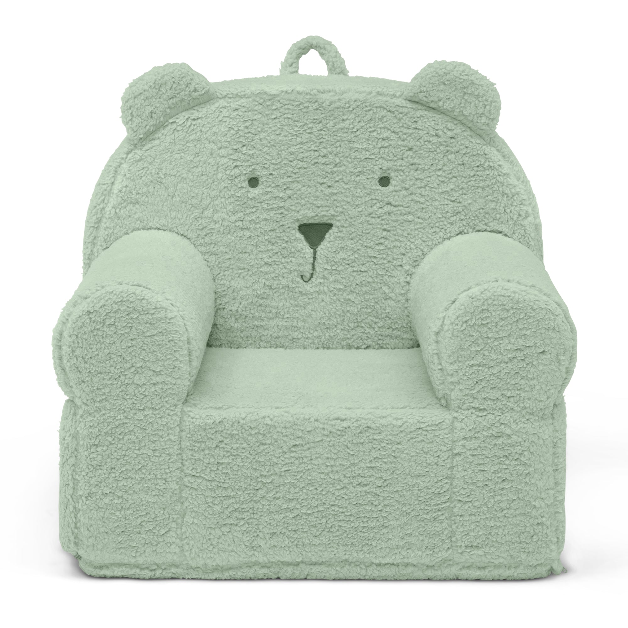 Cozy BabyGap Sherpa Bear Chair - Soft Plush Kids Armchair for Nursery, Bedroom & Playroom - Perfect for Reading, Relaxing & Playtime