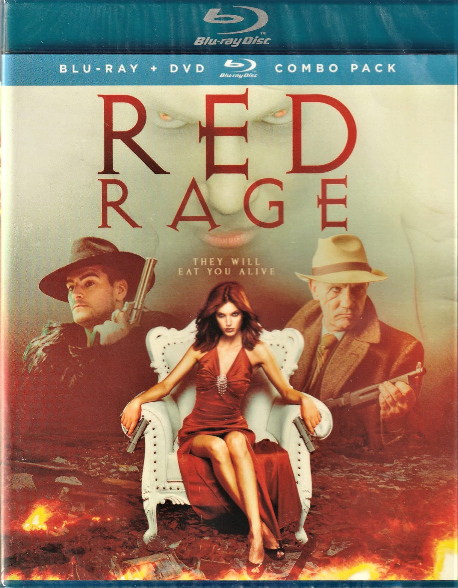 Red Rage Combo DVD & Blu-ray - Action Movie for Home Theater & Movie Night Entertainment