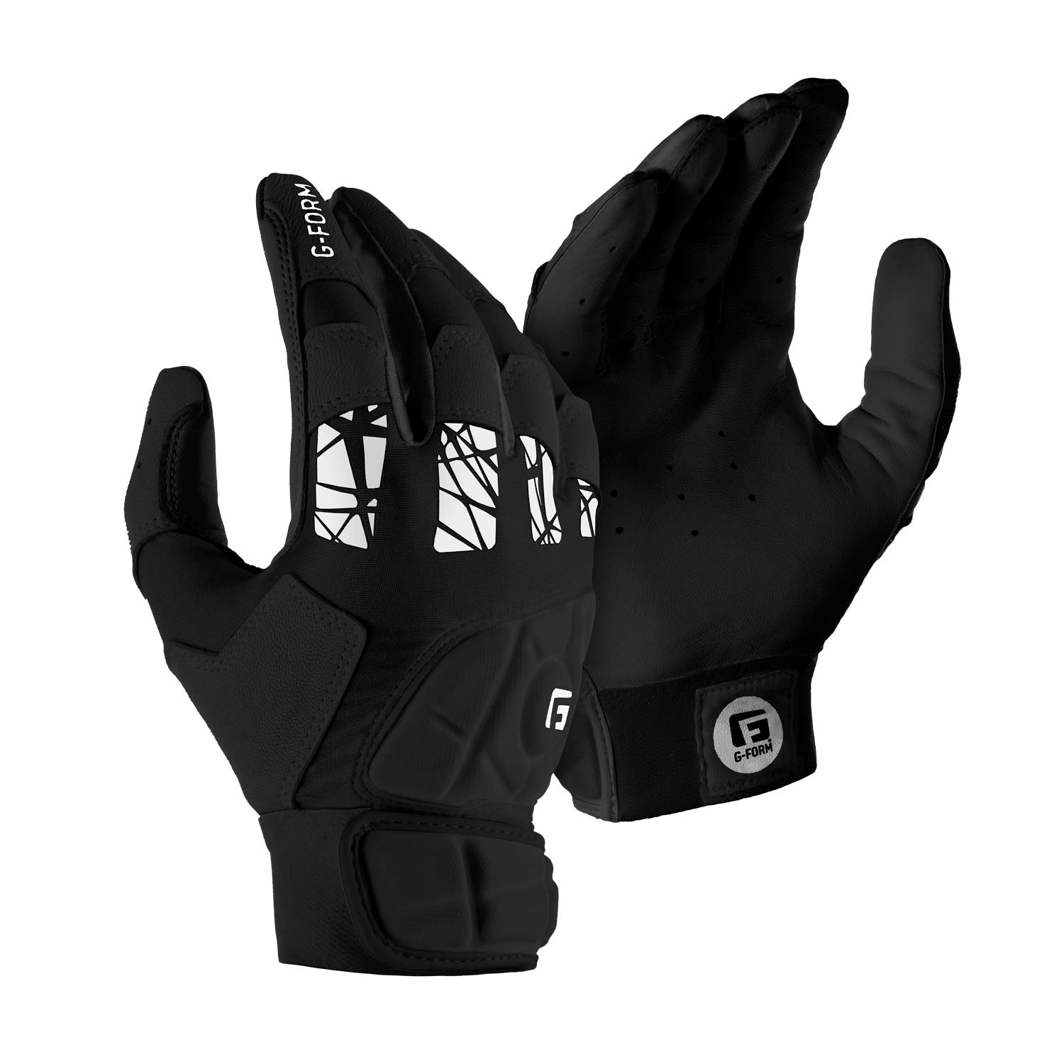 G-Form Pure Contact Batting Gloves - Lightweight Baseball Batting Gloves for Men & Women - Enhanced Grip & Protection for Baseball, Softball & Training (Perfect for Games & Practice)
